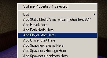 Add SwatPlayerStart
