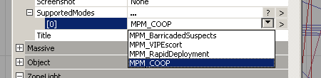Supported Modes - MPM_COOP Selected