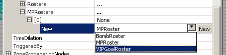Creating A VIPGoalRoster